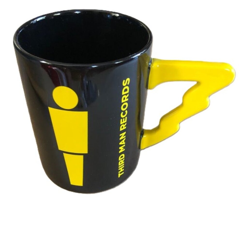 Third Man Records Lightning Bolt Handle Mug NWOT